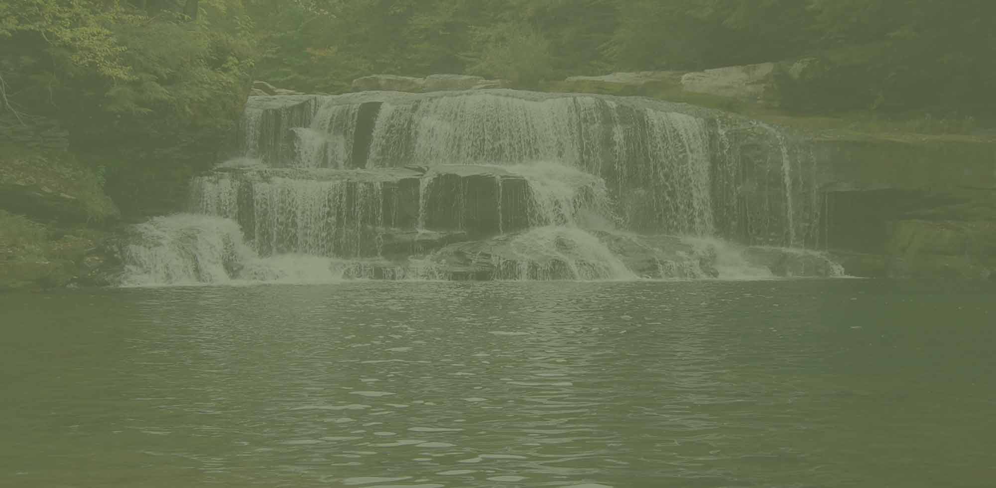 Waterfall in Catskills, Photo by Mike Hosier