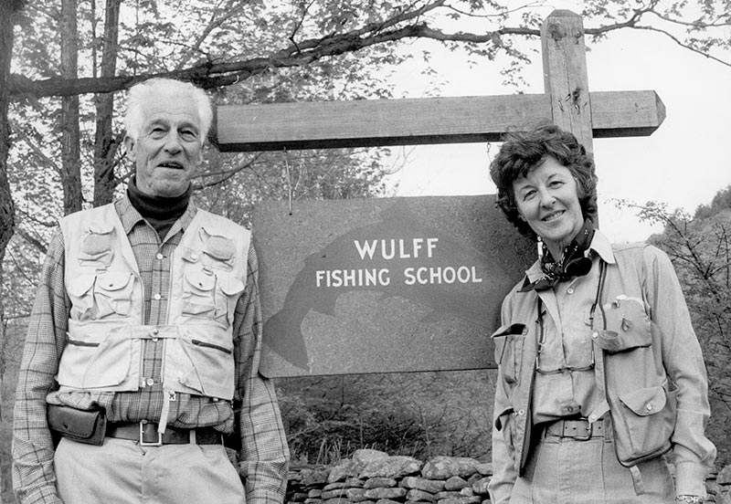 Lee Wulff and Joan Wulff